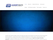 Tablet Screenshot of laundrysouth.com